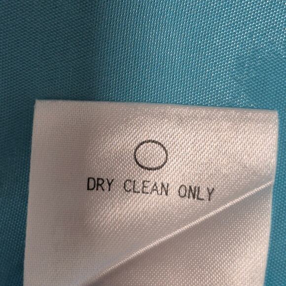 Sigrid Olsen Womens Teal Turquoise Size 8 Long-Line Fitted Blazer Jacket Lined - Picture 9 of 16